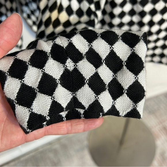 48. Vintage Check Shorts and Jacket Set Size 12 - Picture 5 of 9